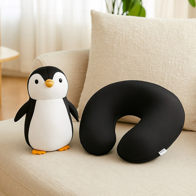 Almohada de Viaje 2 en 1 Pinguin